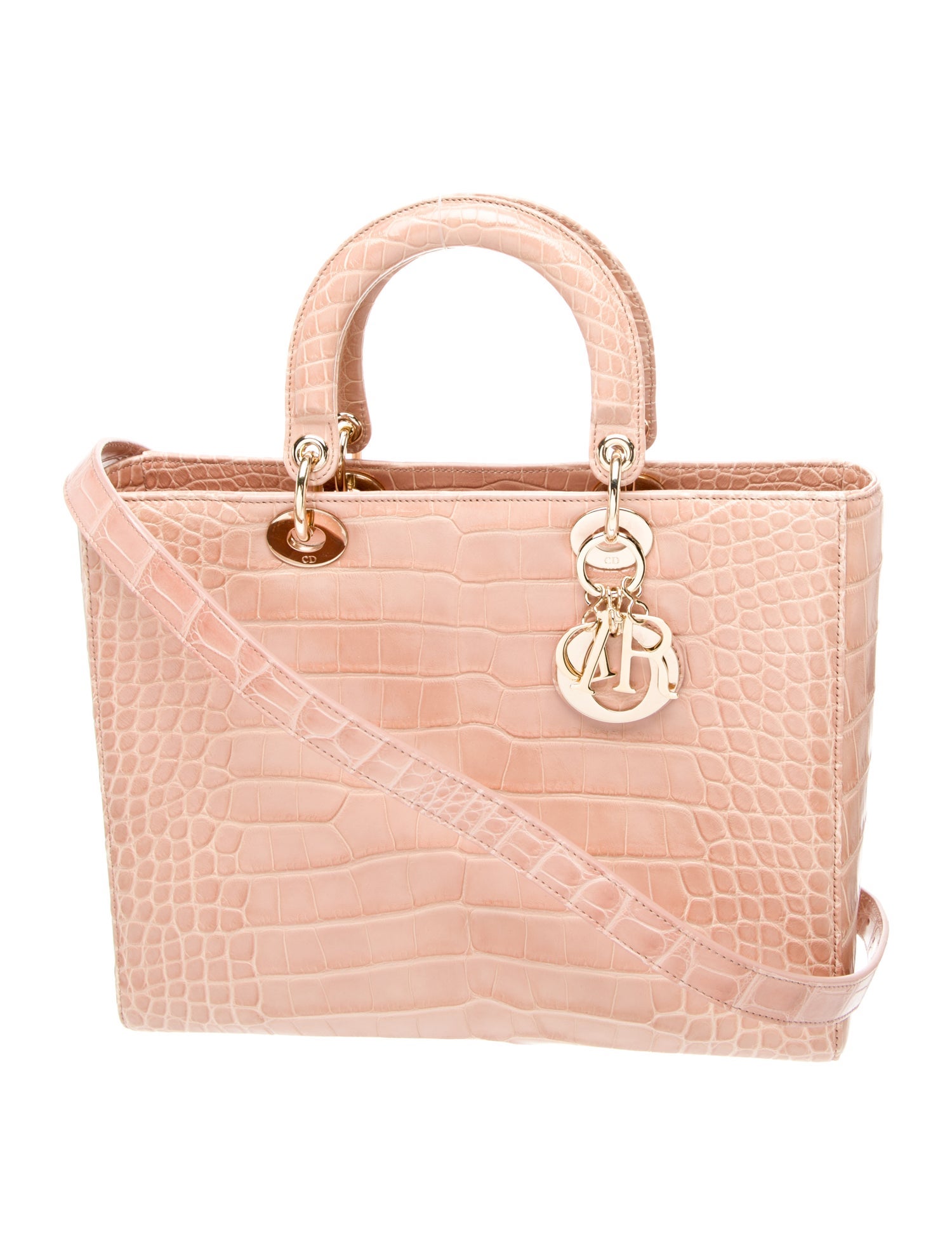 Christian Dior Alligator Lady Dior Large