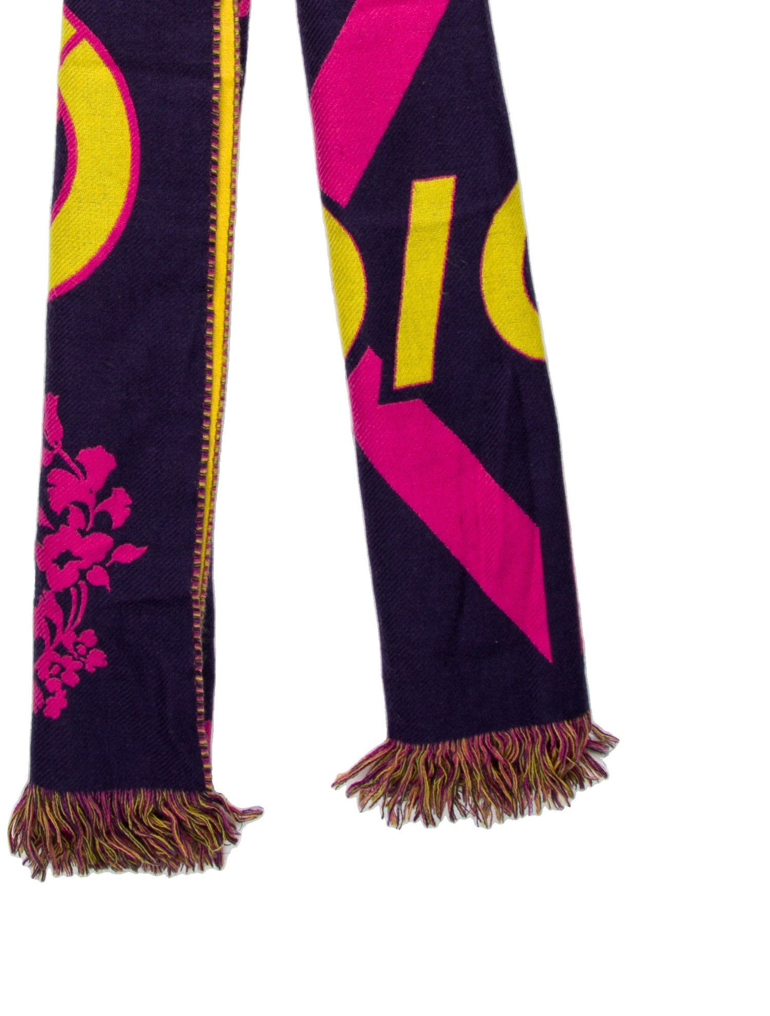 Christian Dior Wool Printed Scarf