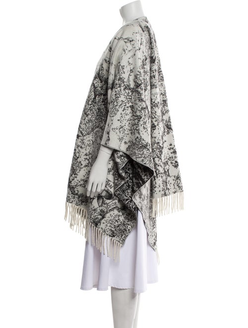 Christian Dior Cashmere Printed Shawl