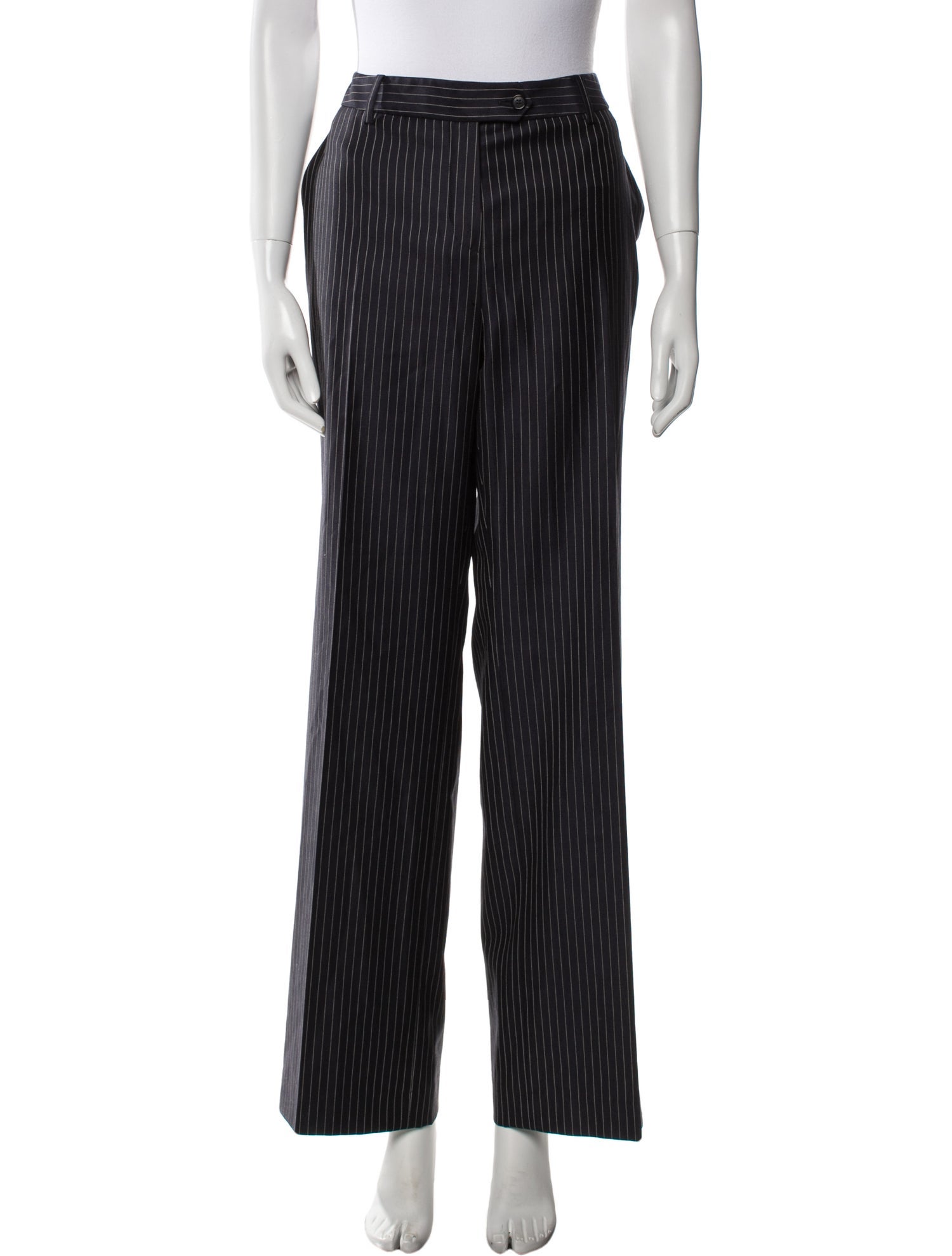 Christian Dior Wool Wide Leg Pants