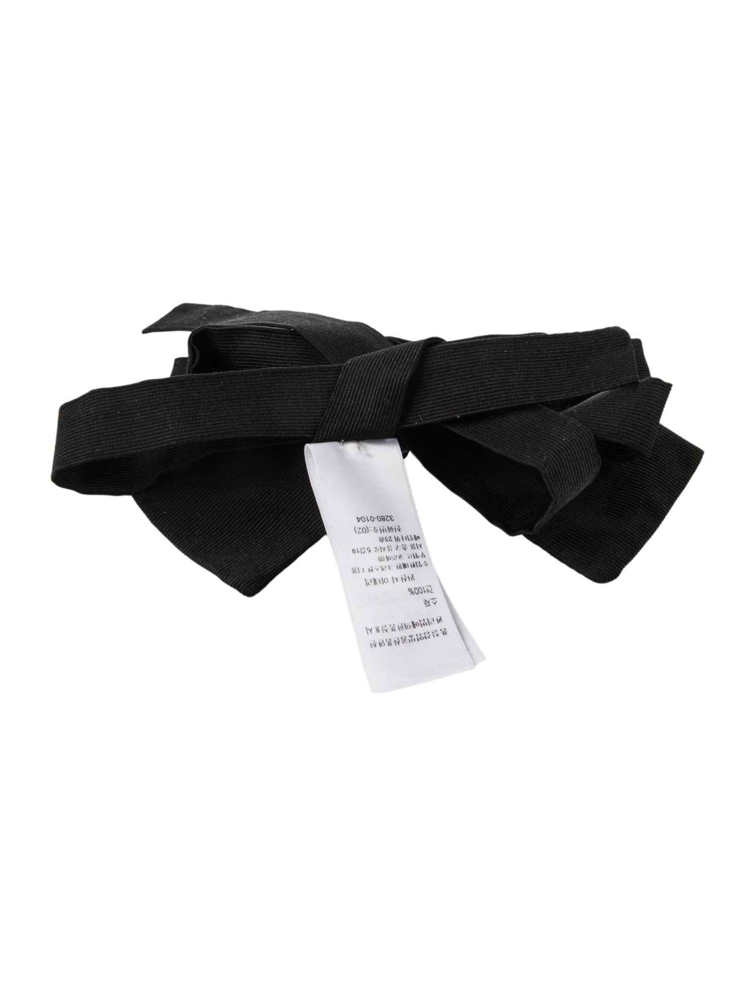 Christian Dior Silk Bow Tie