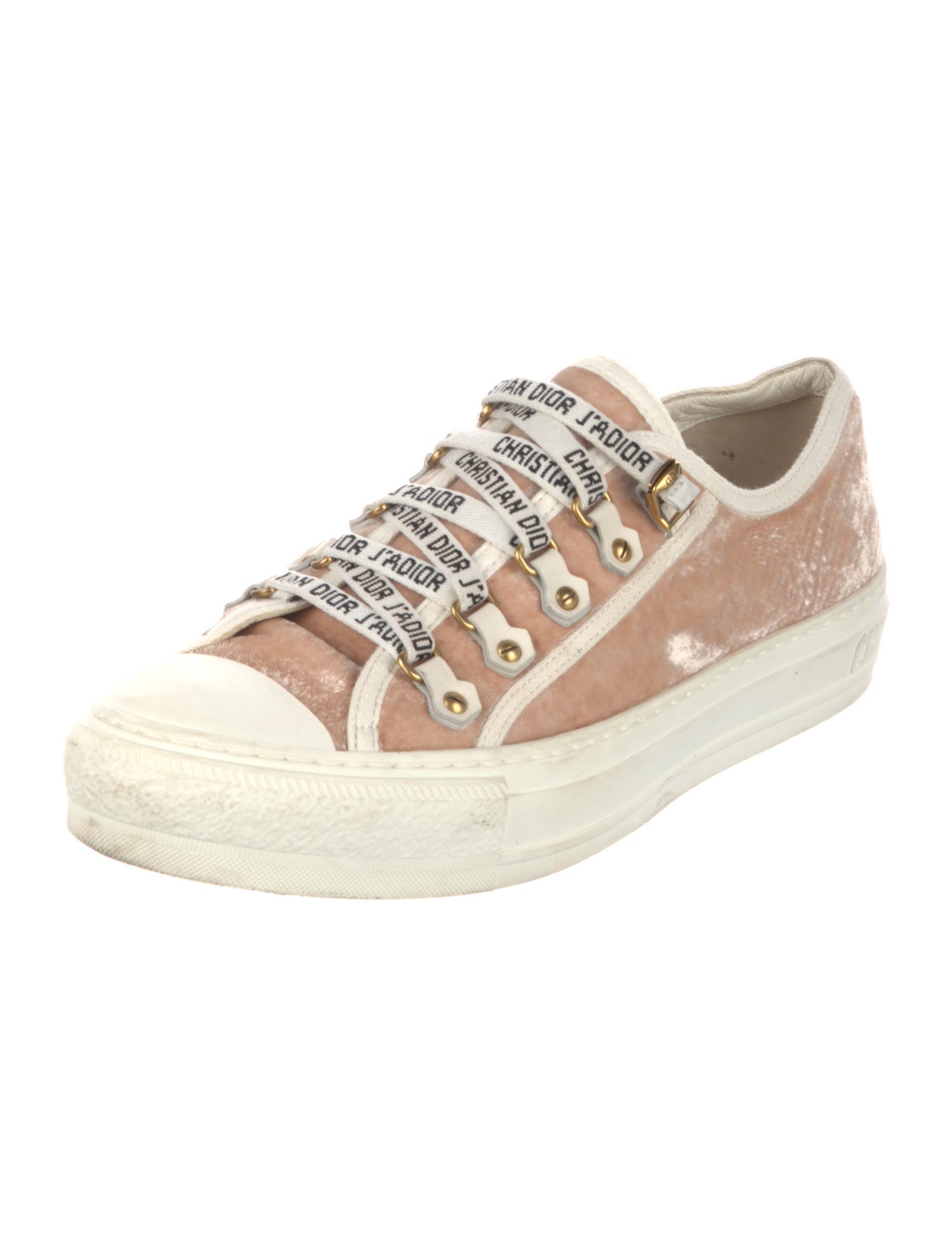 Christian Dior Velvet Sneakers