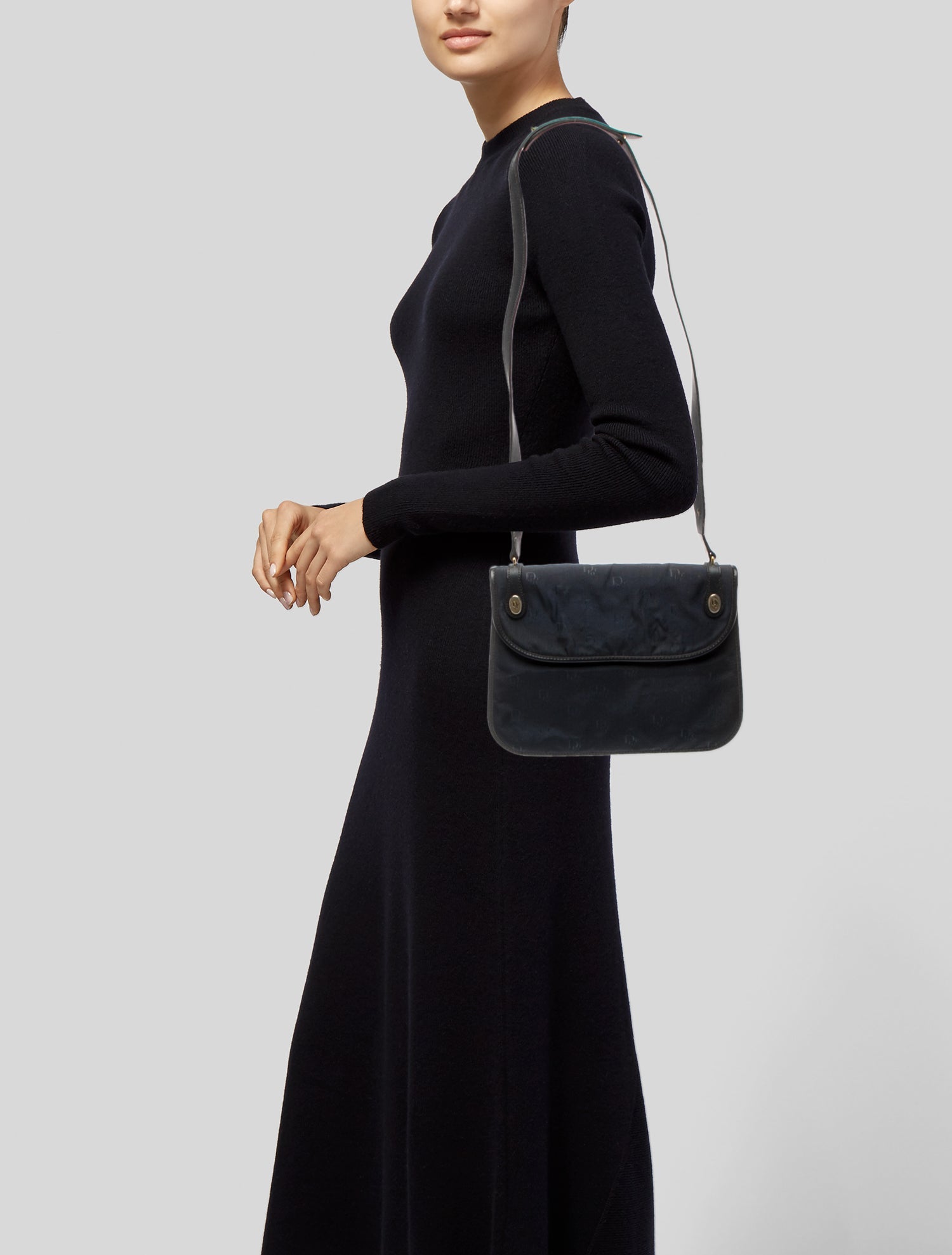 Christian Dior Nylon Shoulder Bag Vintage