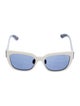 Christian Dior Wayfarer Tinted Sunglasses