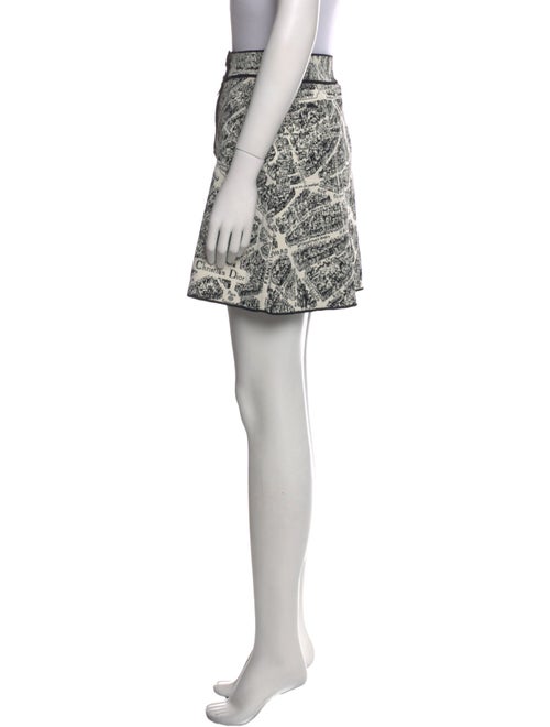 Christian Dior Printed Mini Skirt