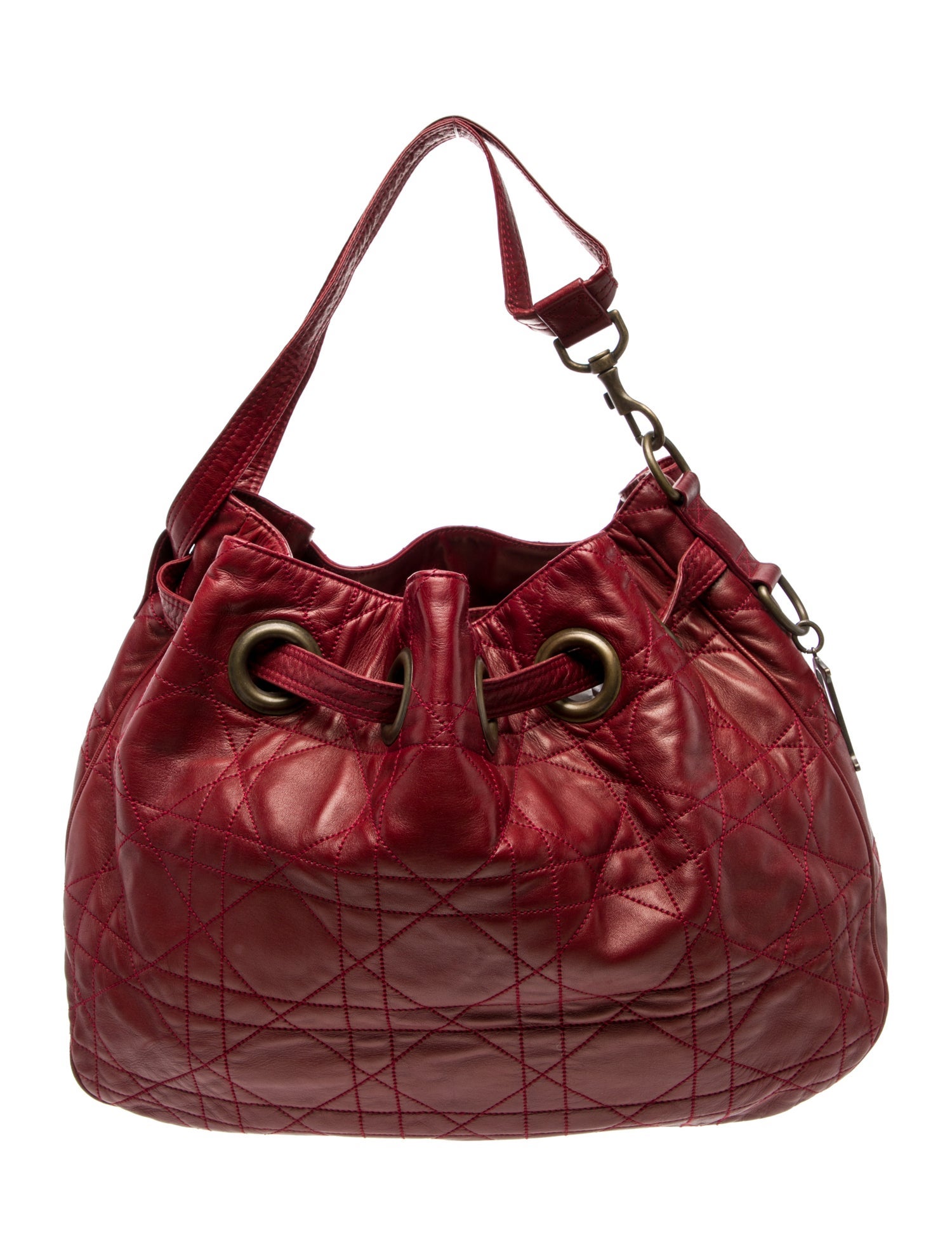 Christian Dior Cannage Shoulder Bag Vintage