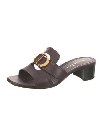 Christian Dior Leather Slides