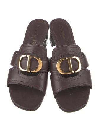 Christian Dior Leather Slides