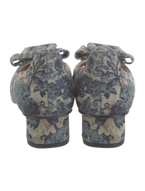 Christian Dior Floral Print Pumps