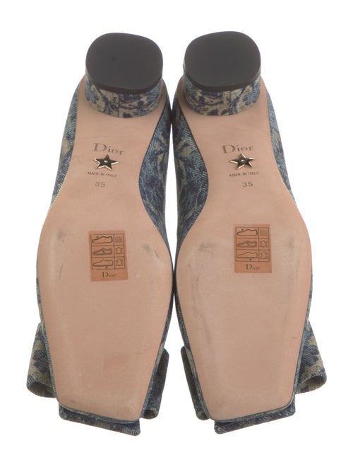 Christian Dior Floral Print Pumps