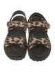 Christian Dior Animal Print Slides