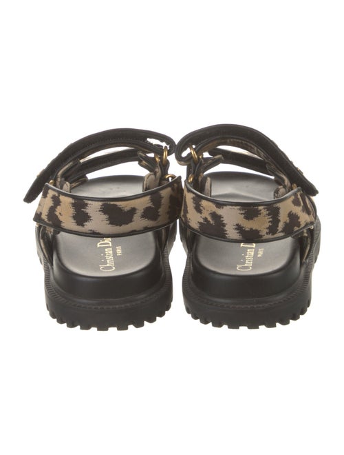 Christian Dior Animal Print Slides