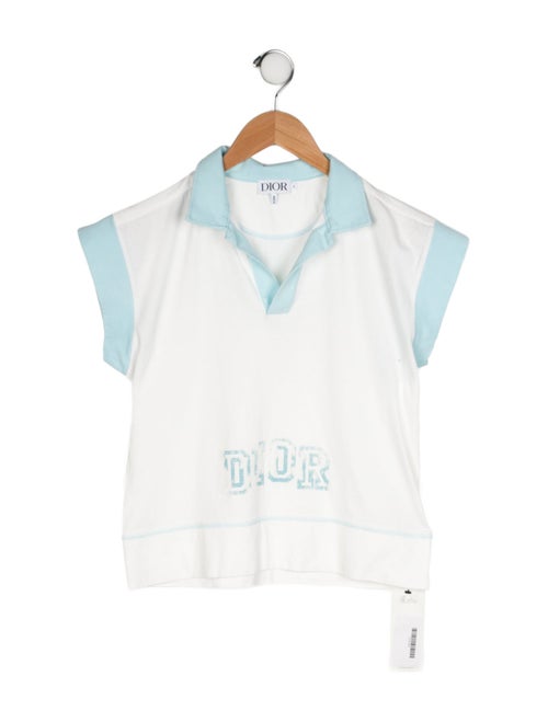 Christian Dior Logo Short Sleeve Polo