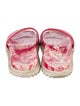 Christian Dior Printed Embroidered Accent Espadrilles