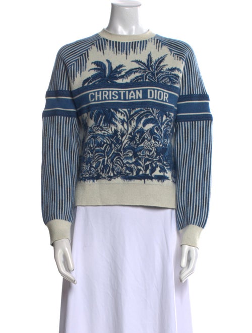 Christian Dior Cashmere Printed Sweater