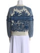 Christian Dior Cashmere Printed Sweater