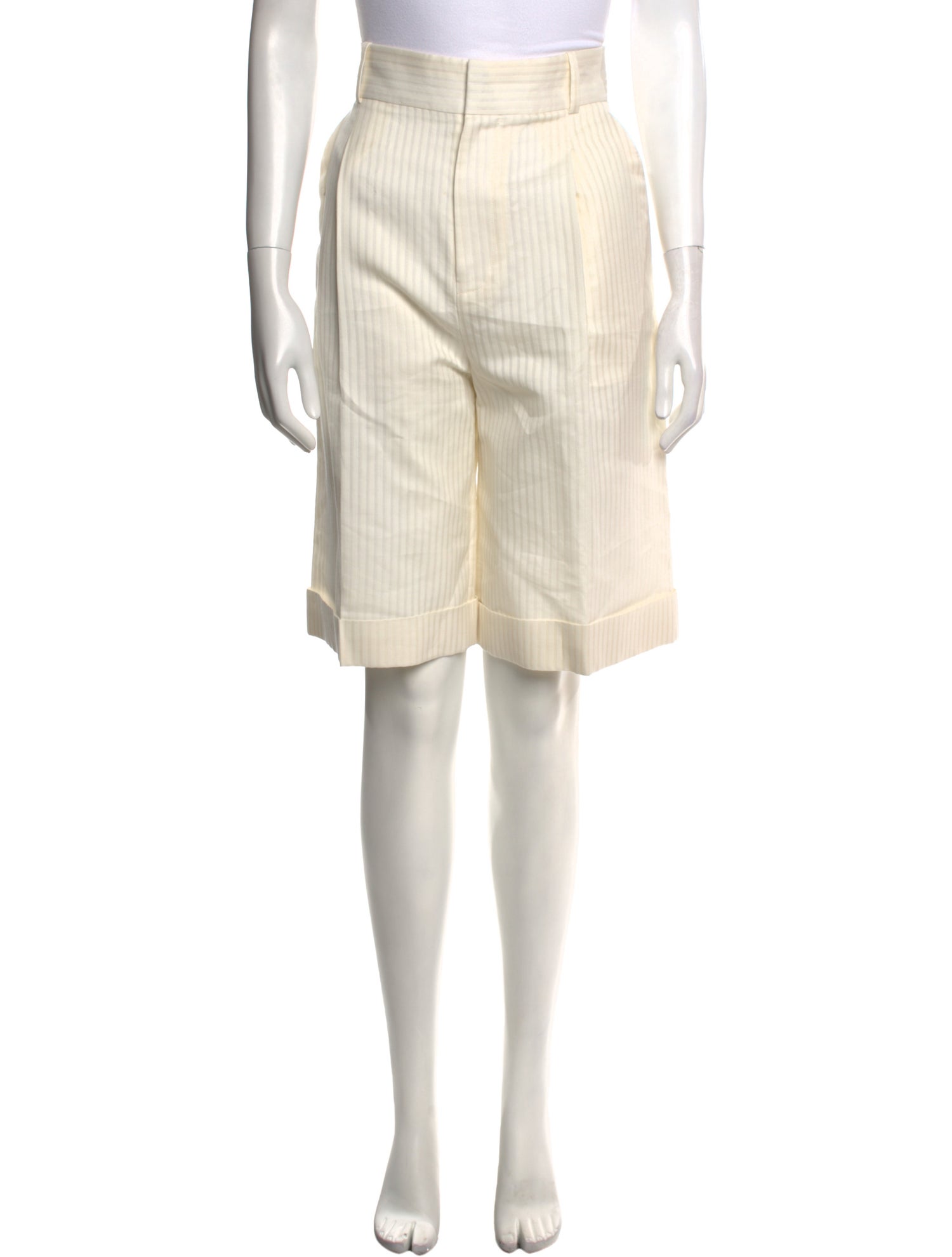 Christian Dior Silk Knee-Length Shorts