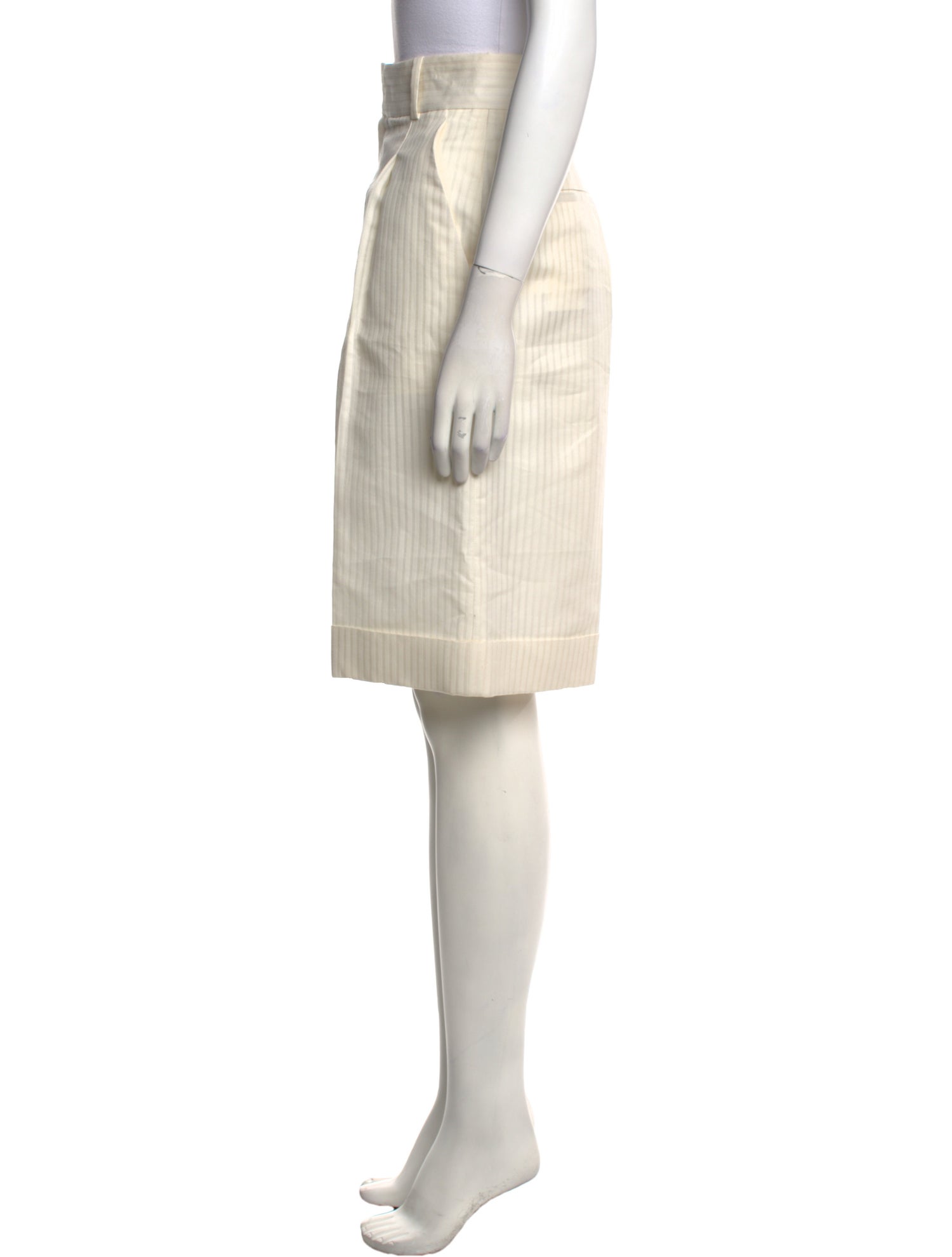 Christian Dior Silk Knee-Length Shorts