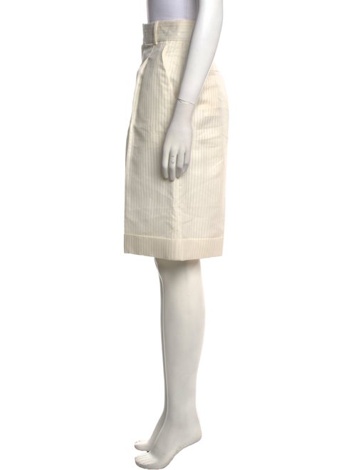 Christian Dior Silk Knee-Length Shorts