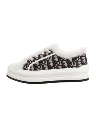 Christian Dior Oblique Jacquard Canvas Sneakers