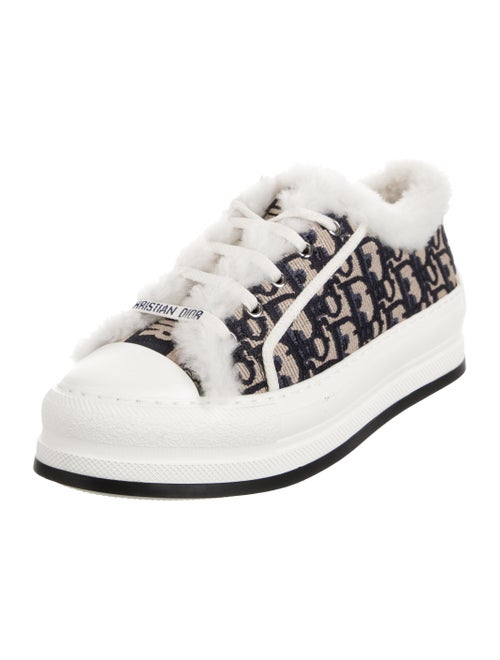 Christian Dior Oblique Jacquard Canvas Sneakers