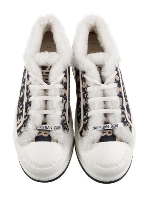 Christian Dior Oblique Jacquard Canvas Sneakers