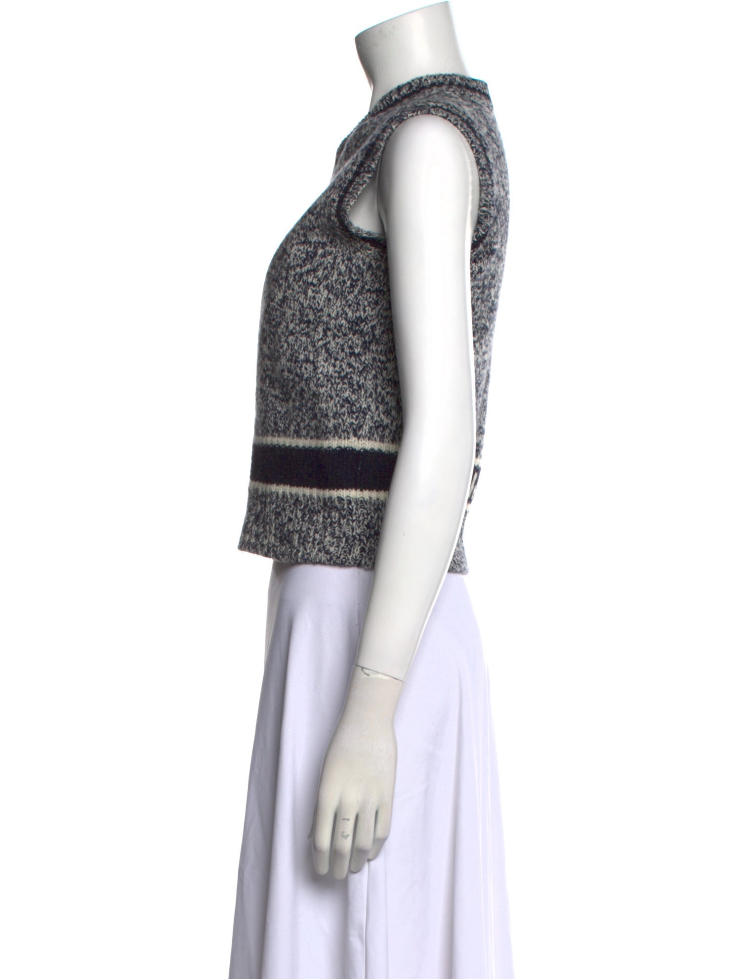 Christian Dior Wool Striped Sweater