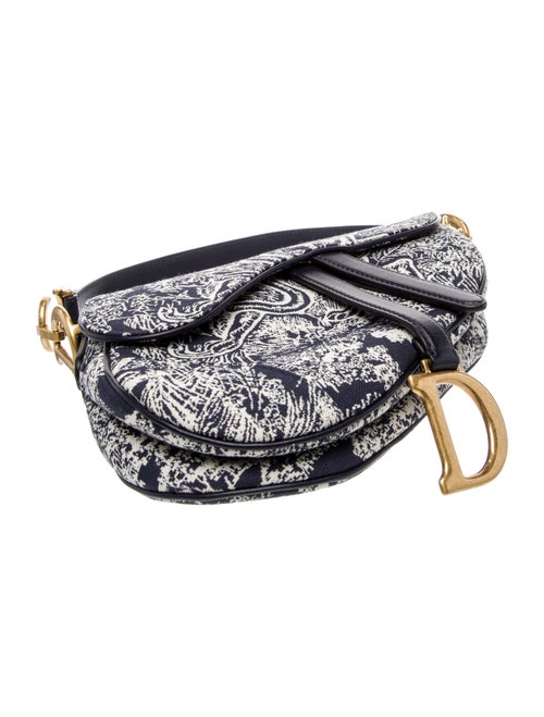 Christian Dior Toile de Jouy Saddle