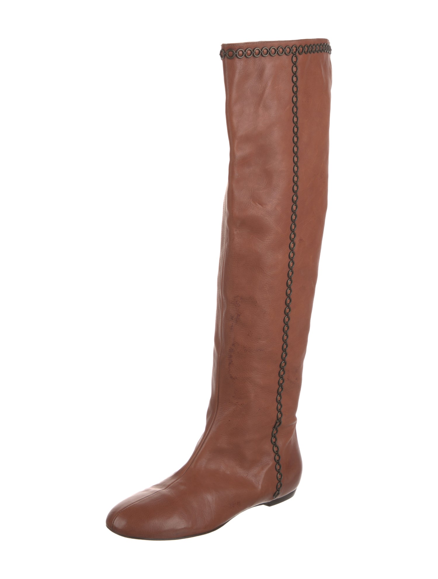 Christian Dior Leather Riding Boots