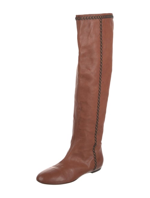 Christian Dior Leather Riding Boots