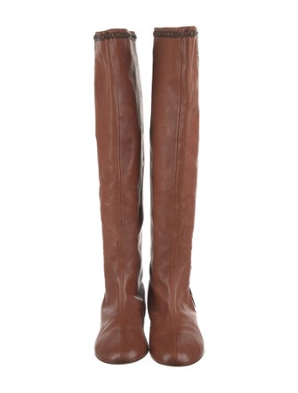 Christian Dior Leather Riding Boots