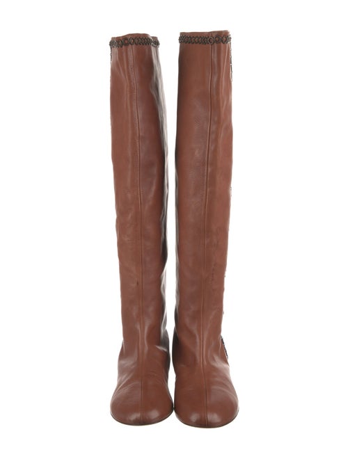 Christian Dior Leather Riding Boots