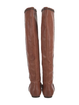 Christian Dior Leather Riding Boots