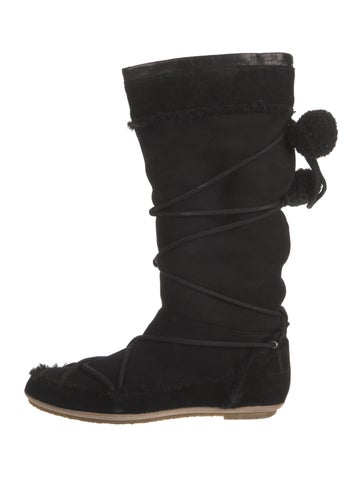 Christian Dior Boots Suede Lace-Up IT 39 | 9