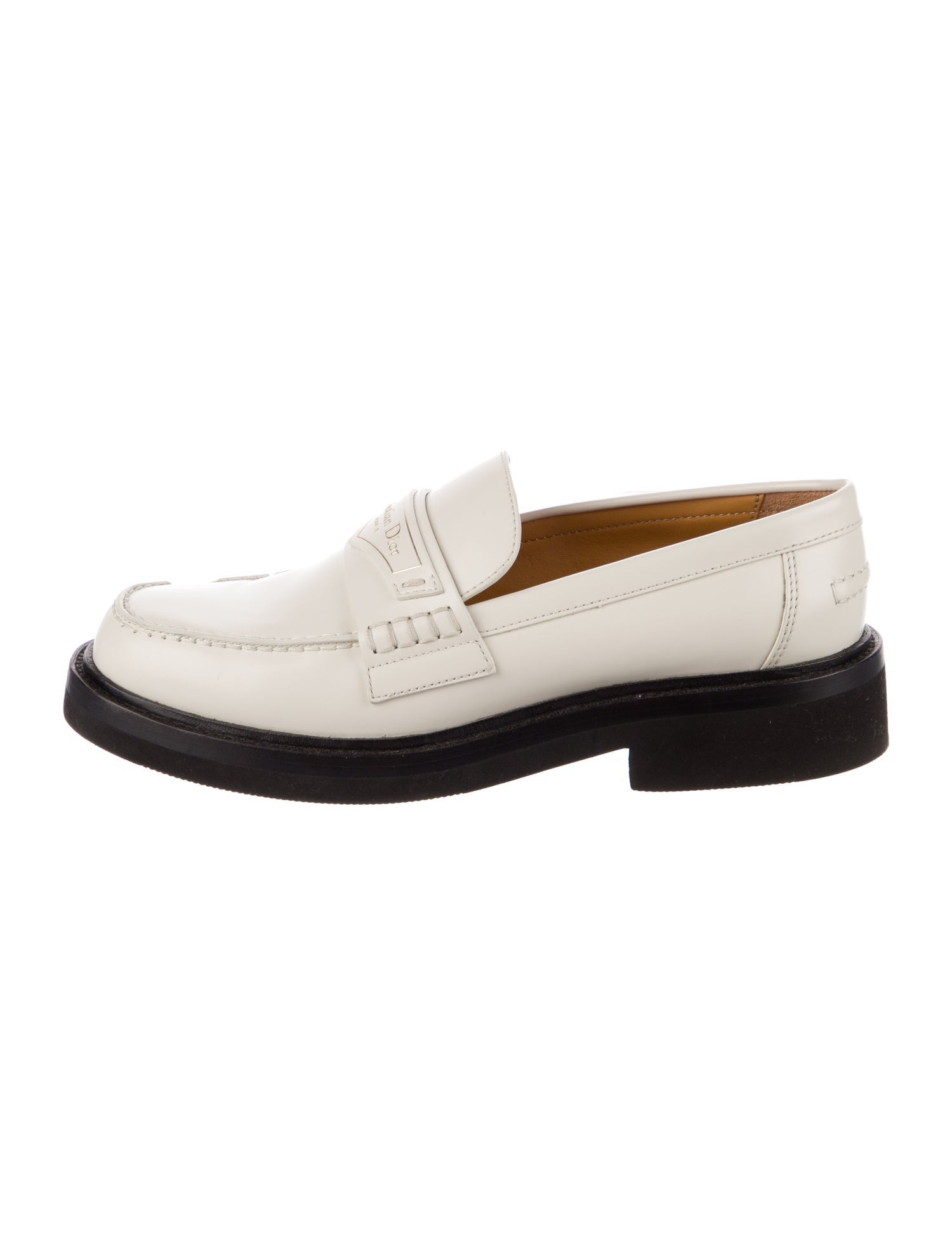 Christian Dior Leather Loafers