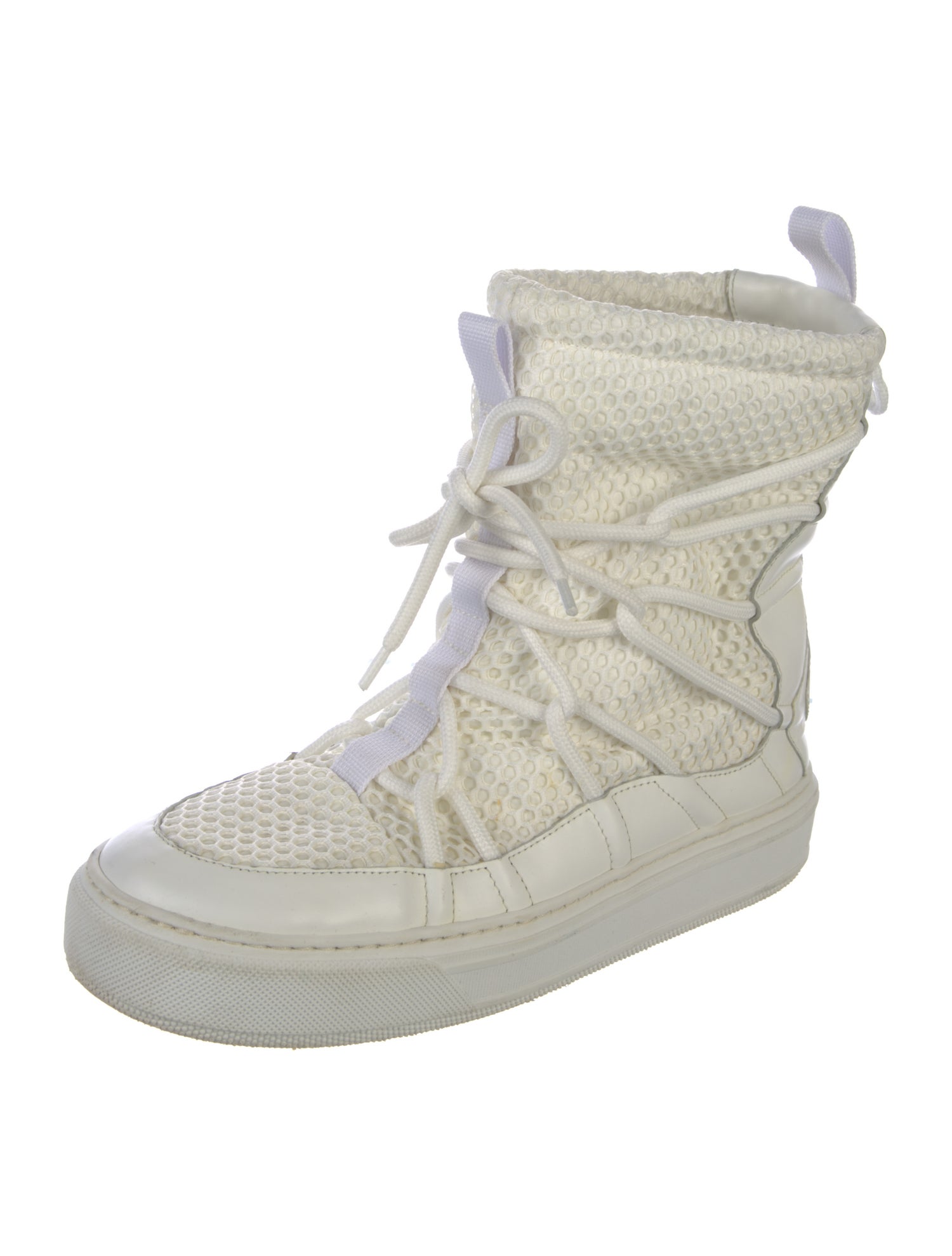 Christian Dior Leather Lace-Up Boots