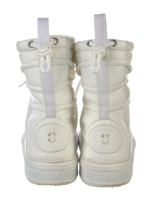 Christian Dior Leather Lace-Up Boots