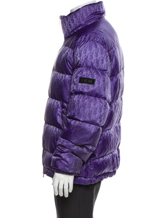 DIOR MEN 2019 Oblique Jacquard Puffer Coat