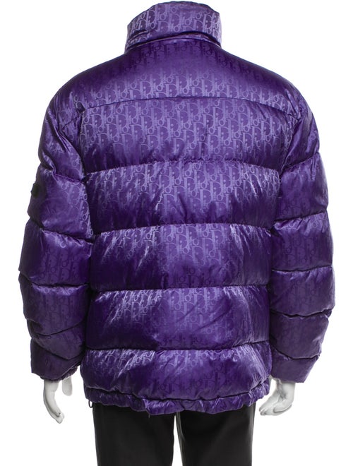 DIOR MEN 2019 Oblique Jacquard Puffer Coat