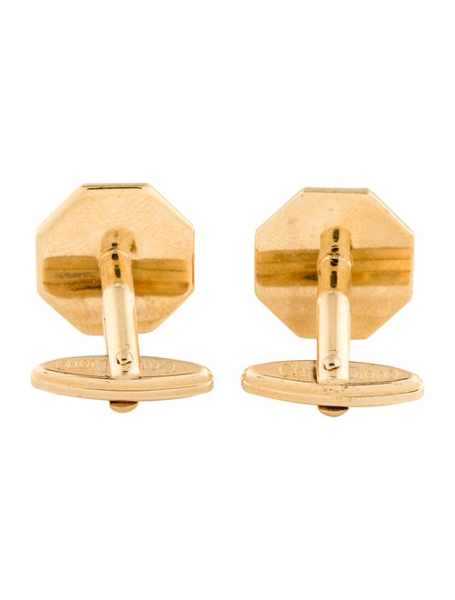 Christian Dior Vintage Two-Tone Cufflinks