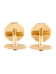 Christian Dior Vintage Two-Tone Cufflinks