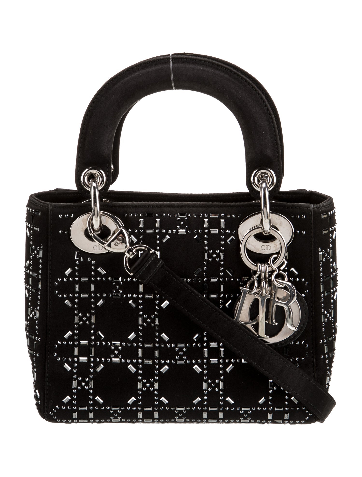 Christian Dior Cannage Top Handle Bag Mini