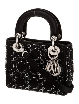 Christian Dior Cannage Top Handle Bag Mini