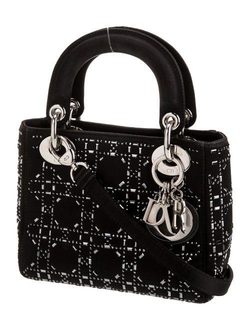 Christian Dior Cannage Top Handle Bag Mini