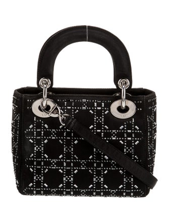 Christian Dior Cannage Top Handle Bag Mini