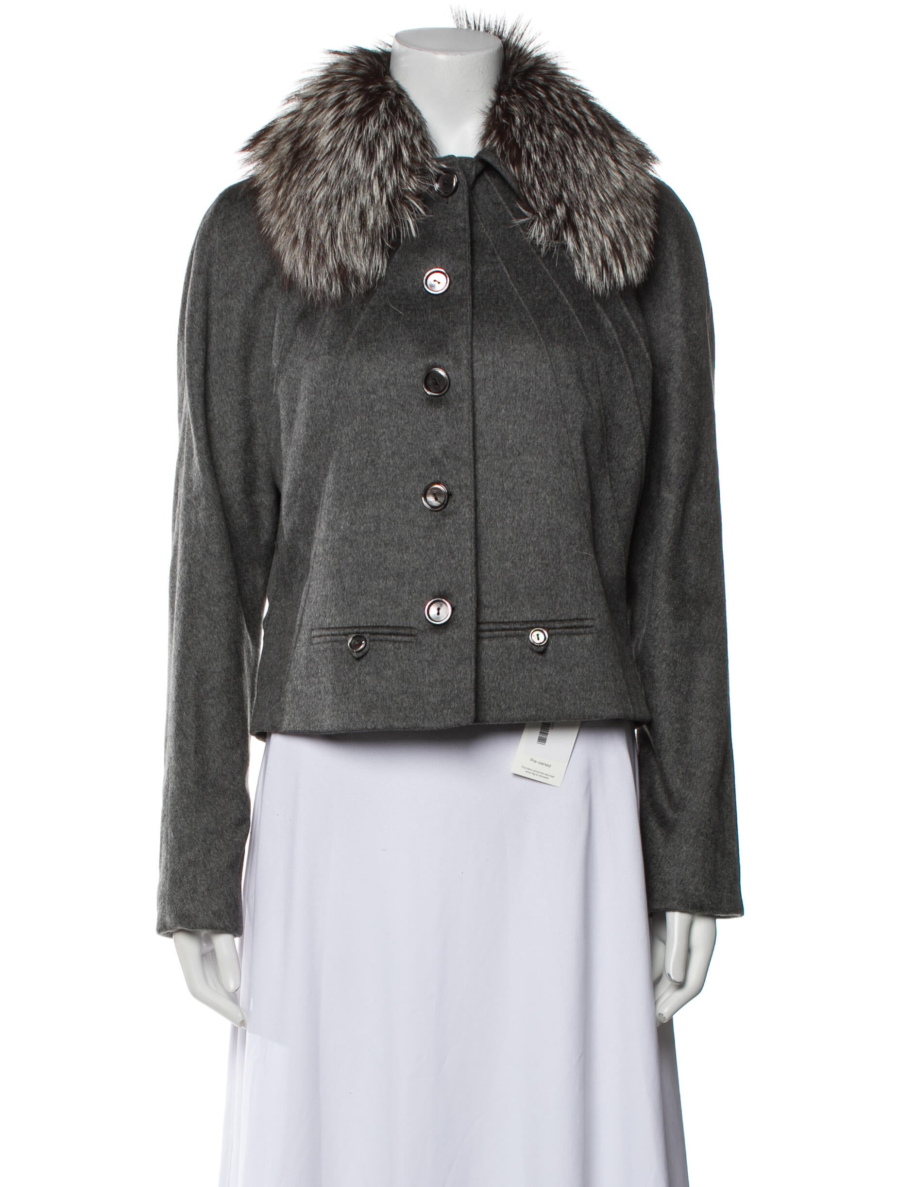 Christian Dior Vintage 2002 Fur Jacket