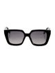 Christian Dior Square Gradient Sunglasses