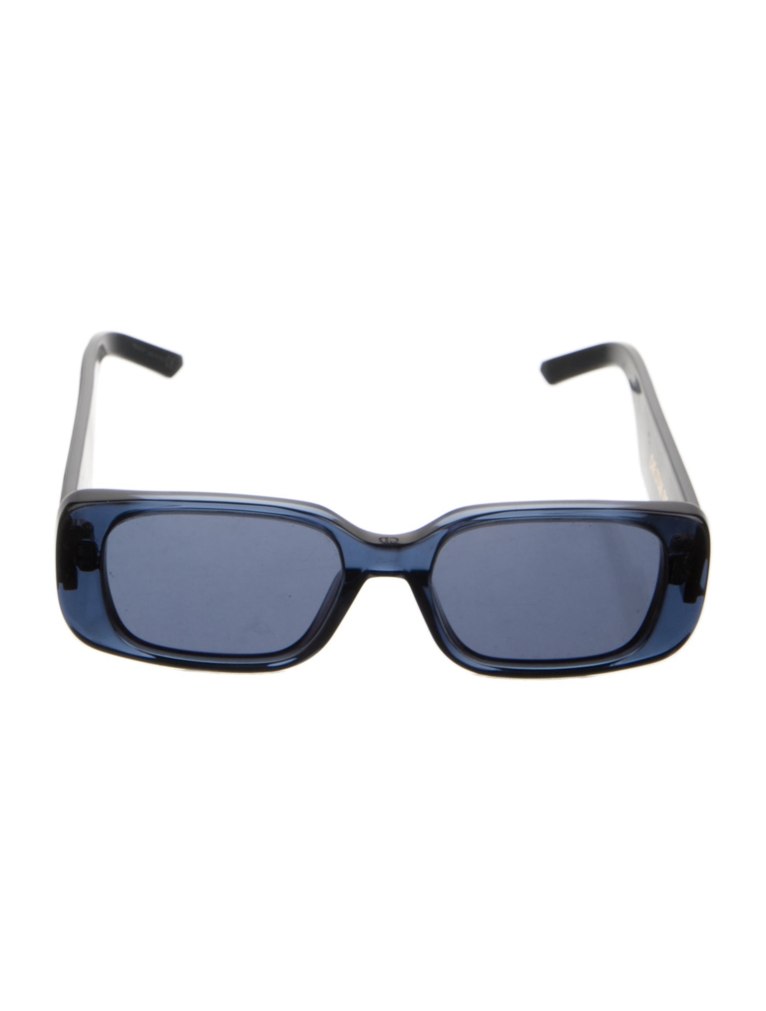 Christian Dior Cannage Pattern Square Sunglasses