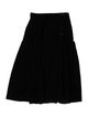 Christian Dior The Suit Pleated Accents Knee-Length Skirt