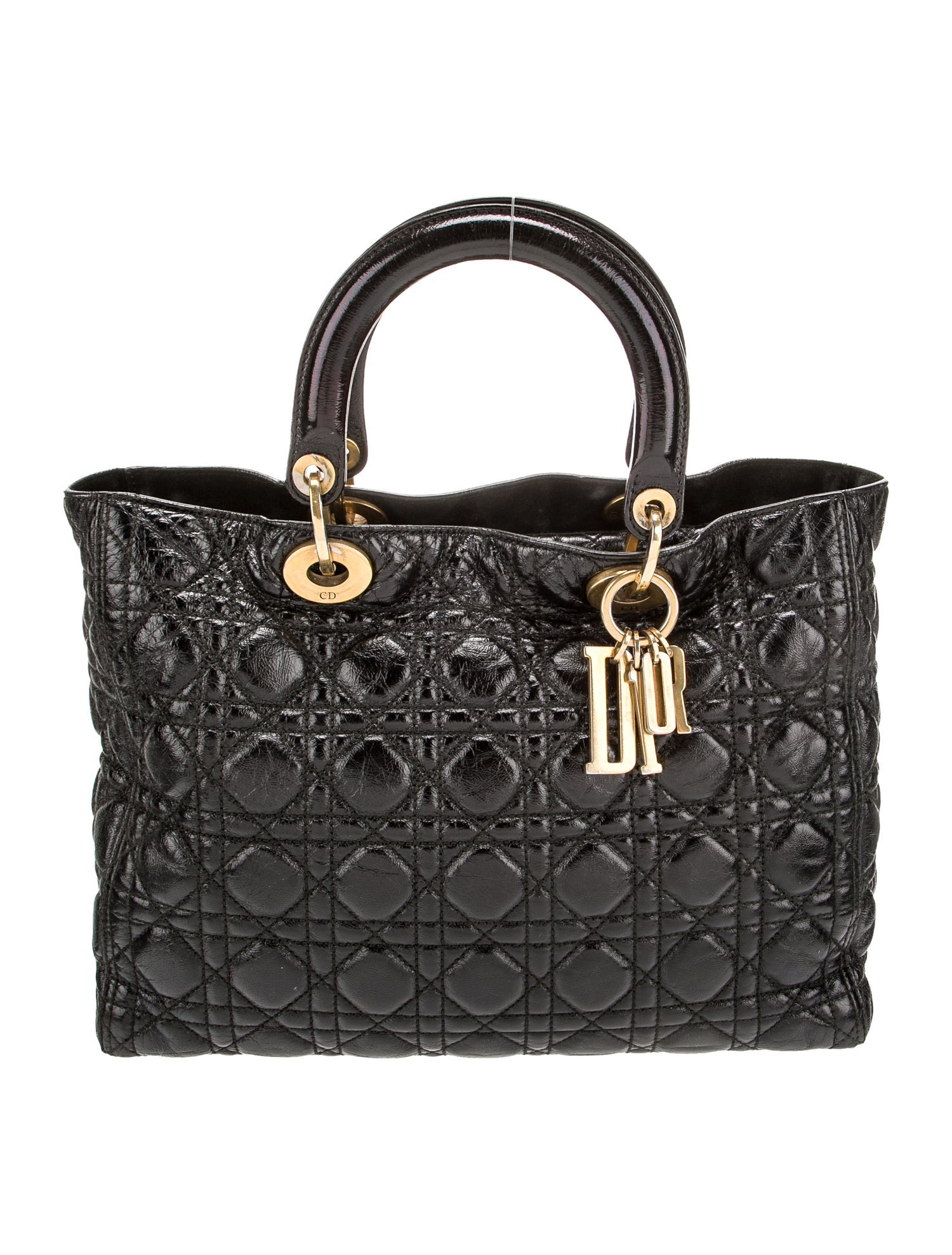 Christian Dior Quilted Lady Dior Large